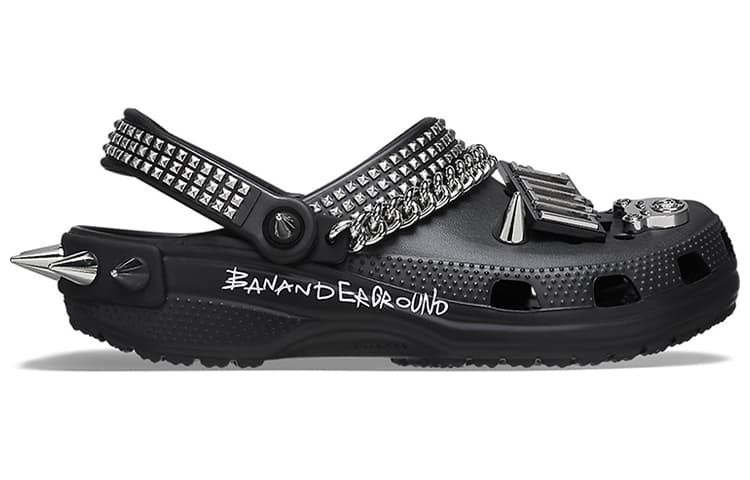 Сабо Crocs Classic X Little Big, черный цвет