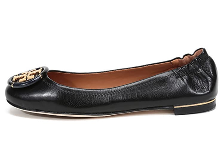 TORY BURCH Minnie Flat Shoes Women's Black