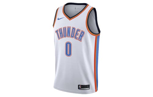 Nike X NBA Russell Westbrook Association Edition Sleeveless Basketball Jersey White