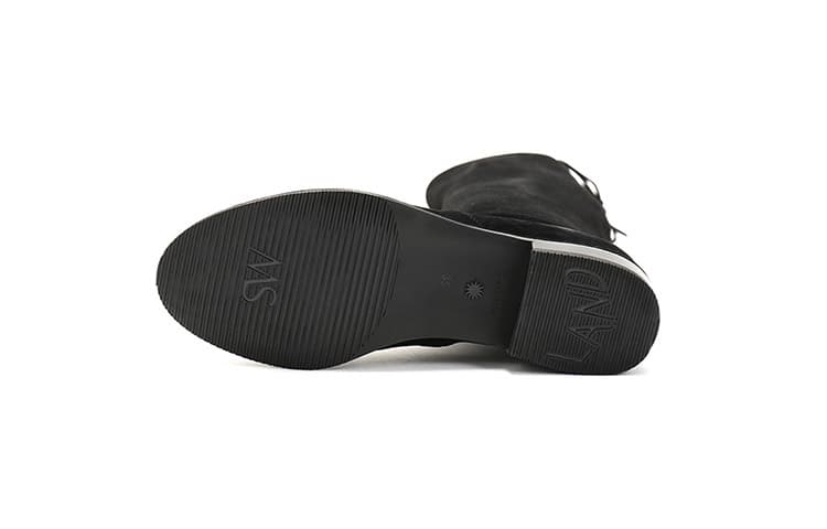 Stuart Weitzman/SW LOWLAND Сапоги выше колена женские черные