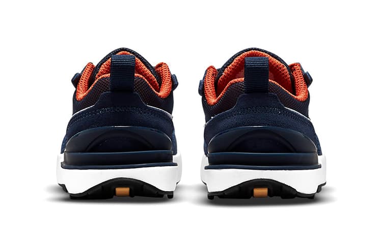 Спортивная повседневная обувь Nike Waffle One Low Top Синий Оранжевый для младенцев и малышей