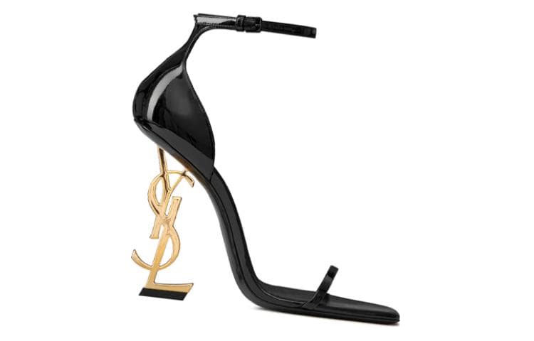 Сандалии SAINT LAURENT Opyum на высоком каблуке