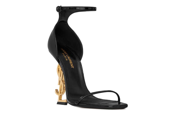 Сандалии SAINT LAURENT Opyum на высоком каблуке