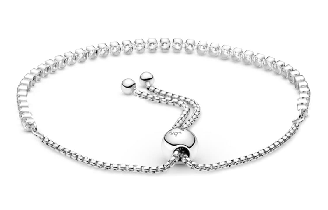 Браслеты Pandora из стерлингового серебра 925 пробы, женские серебряные