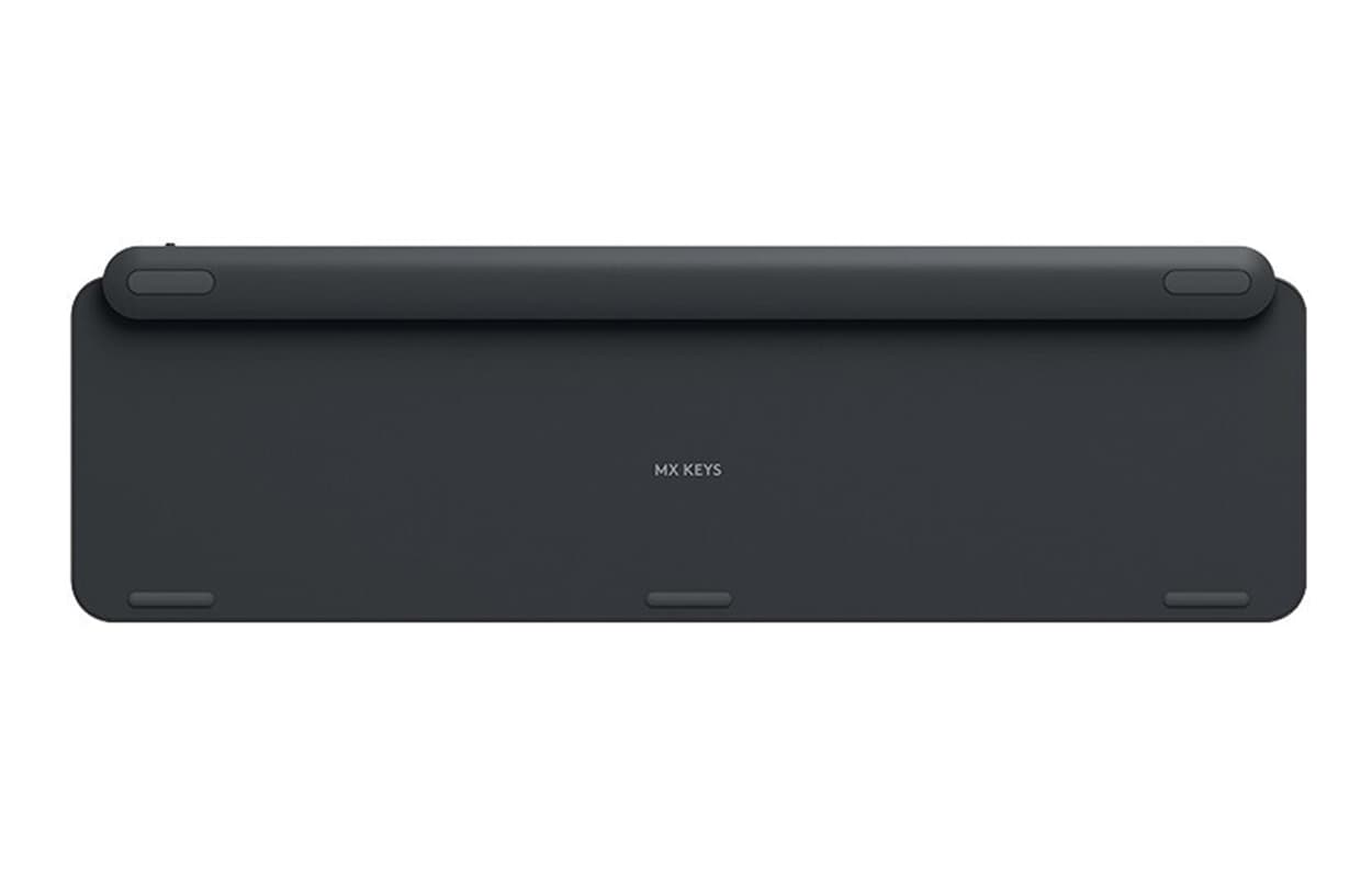 Logitech MX Keys Беспроводное соединение Bluetooth Интеллектуальная подсветка, темно-серые клавиатуры