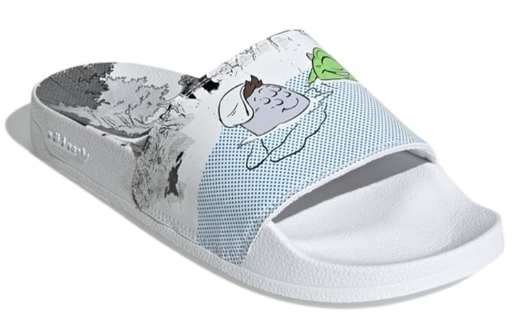Adidas Monsters Inc. X Adilette Lite «Майк и Салли»
