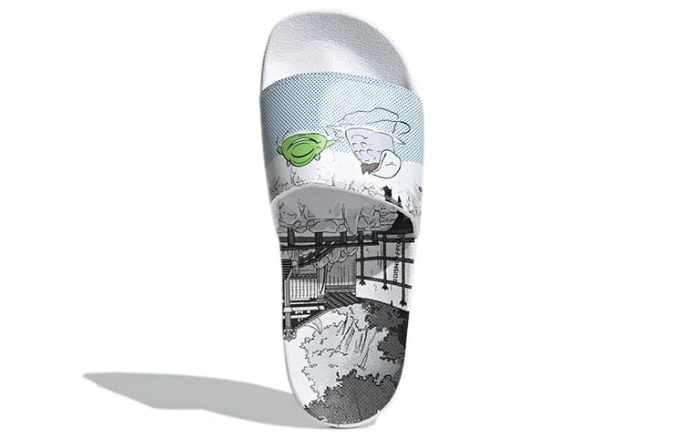 Adidas Monsters Inc. X Adilette Lite «Майк и Салли»