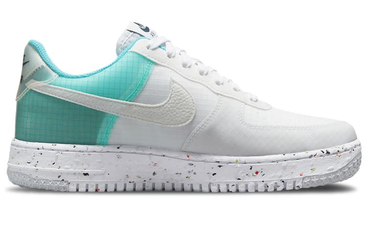 Женские кроссовки Nike Air Force 1 Low Crater M2Z2 Move To Zero Dynamic бирюзовые