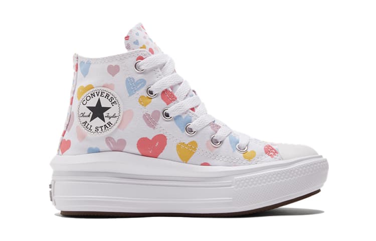 Конверсы Chuck Taylor All Star Move High PS «Always On Hearts»