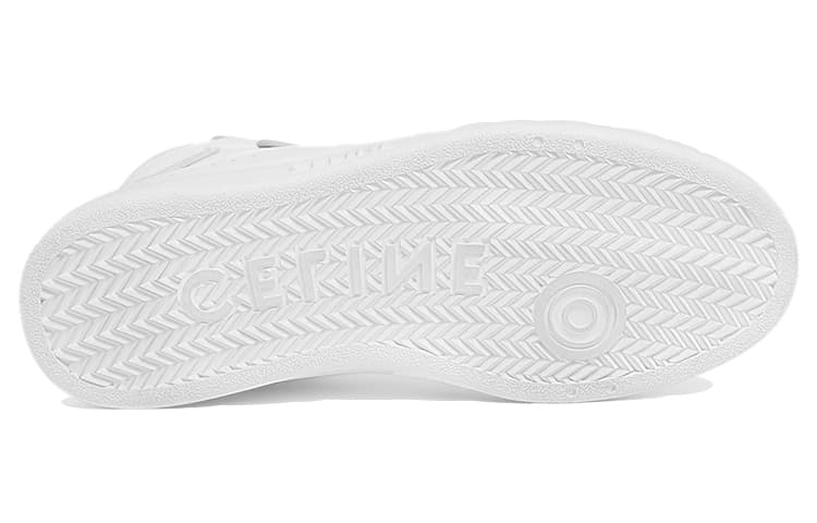 Женские высокие кроссовки CELINE CT-01 Z, цвет «Оптический белый»