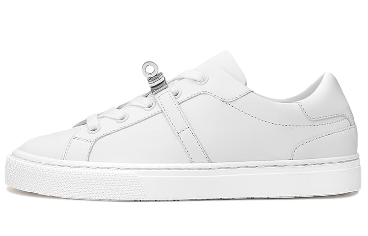 HERMES Day Low top Stylish Skateboarding Shoes Women's White