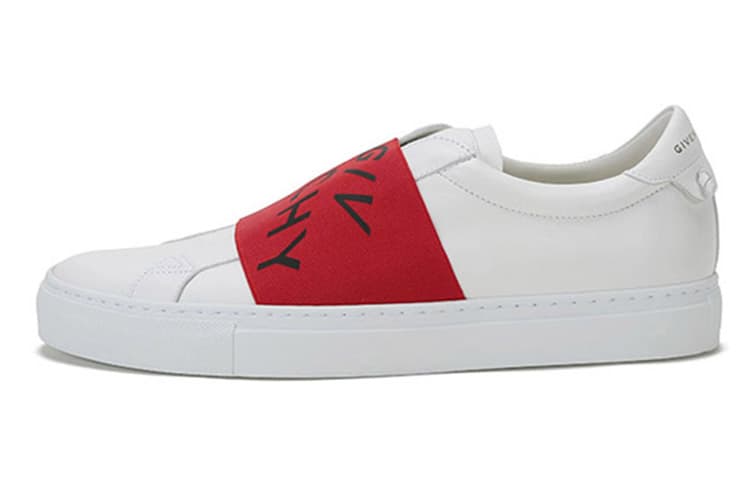 Givenchy Strap Leather 'White Red'