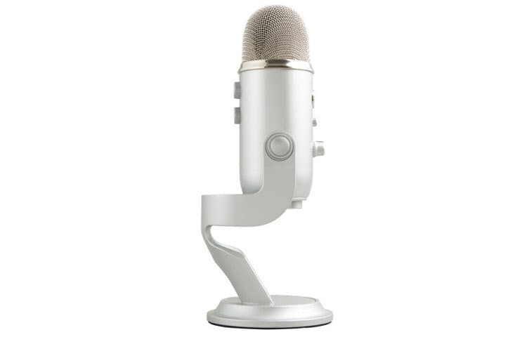 Микрофон для караоке Logitech Blue Yeti, большой снежный монстр, USB-компьютерный профессиональный конденсаторный микрофон