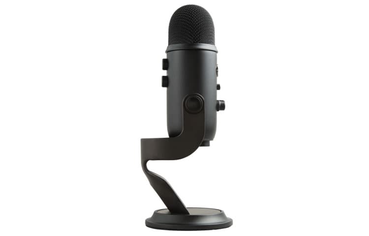 Микрофон для караоке Logitech Blue Yeti, большой снежный монстр, USB-компьютерный профессиональный конденсаторный микрофон