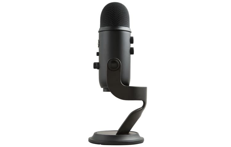 Микрофон для караоке Logitech Blue Yeti, большой снежный монстр, USB-компьютерный профессиональный конденсаторный микрофон