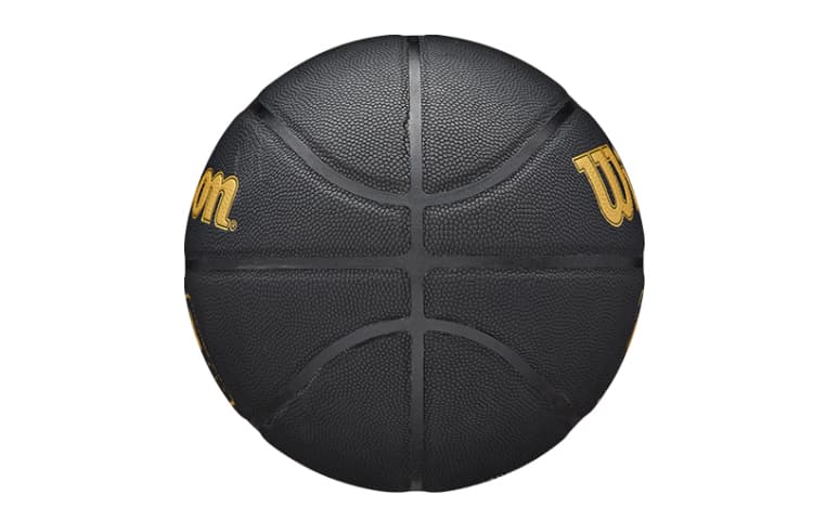 Мяч для баскетбола Wilson x NBA из искусственной кожи, черный, размер 7, тренировочный, унисекс