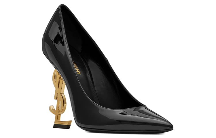 SAINT LAURENT Туфли-лодочки Opyum с острым носком