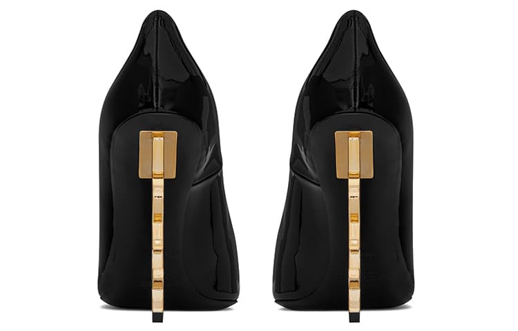 SAINT LAURENT Туфли-лодочки Opyum с острым носком