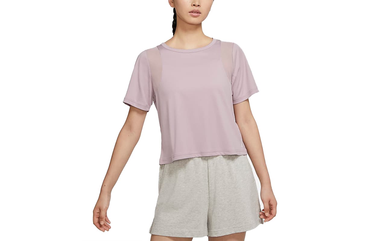 Nike Set-in Sleeve T-Shirt Women's Pink