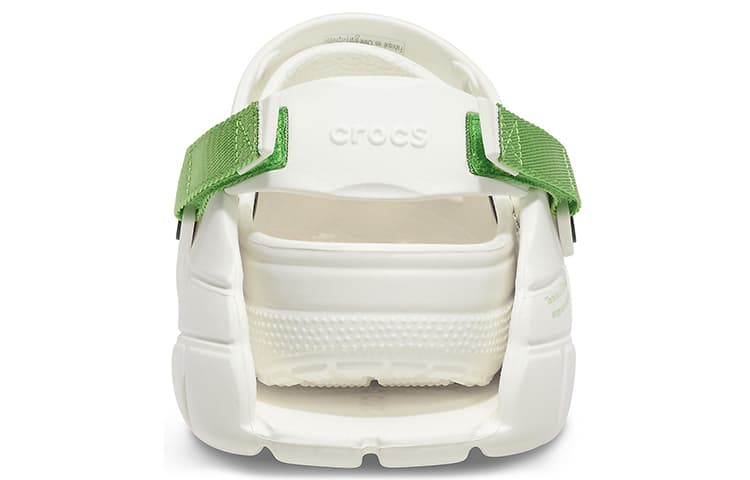 Сабо Crocs Sankuanz X, белый, зеленый