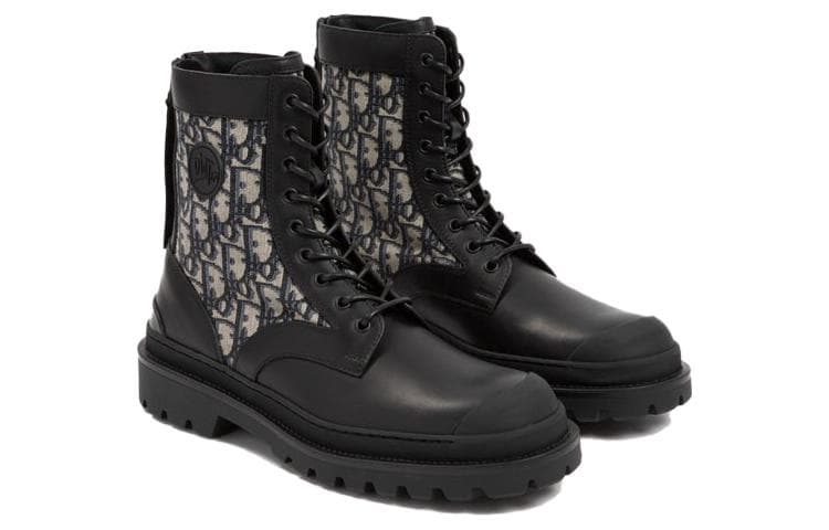 Ботинки DIOR Explorer Martin, мужские, бежевые, черные