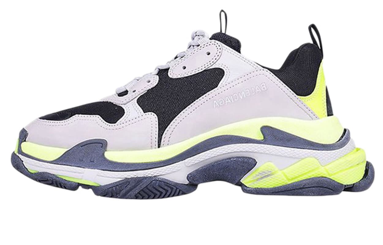 Balenciaga Triple S Yellow Grey