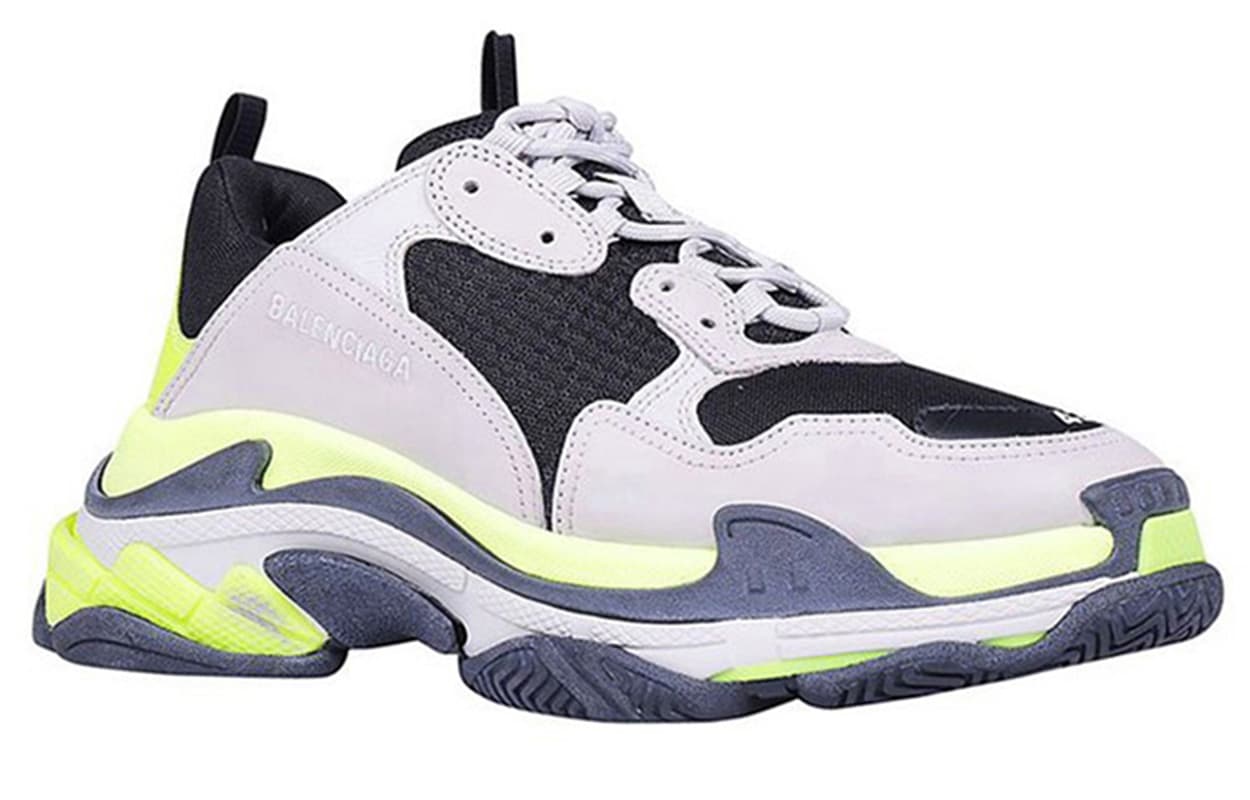 Balenciaga Triple S Желтый Серый