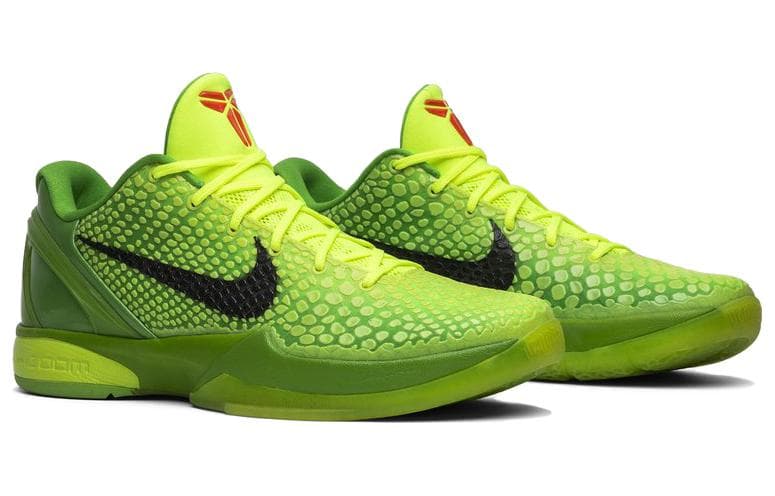 Кроссовки Nike Zoom Kobe 6 «Гринч», 2010 г.