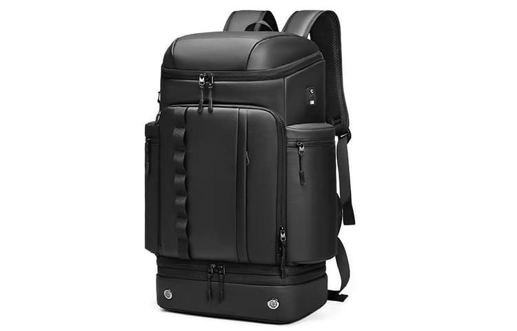 OUTWALK Оксфордская сумка для регистрации на рейс, обычная мужская, черная