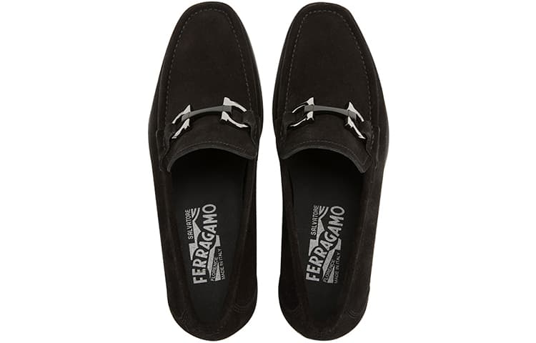 FERRAGAMO Туфли мужские черные