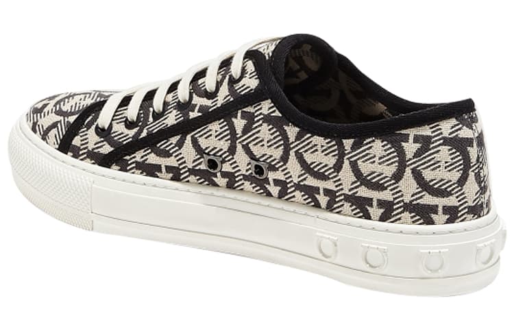 FERRAGAMO GANCINI Низкие стильные женские туфли для скейтбординга, разноцветные