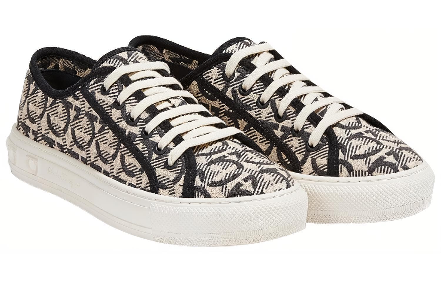 FERRAGAMO GANCINI Низкие стильные женские туфли для скейтбординга, разноцветные