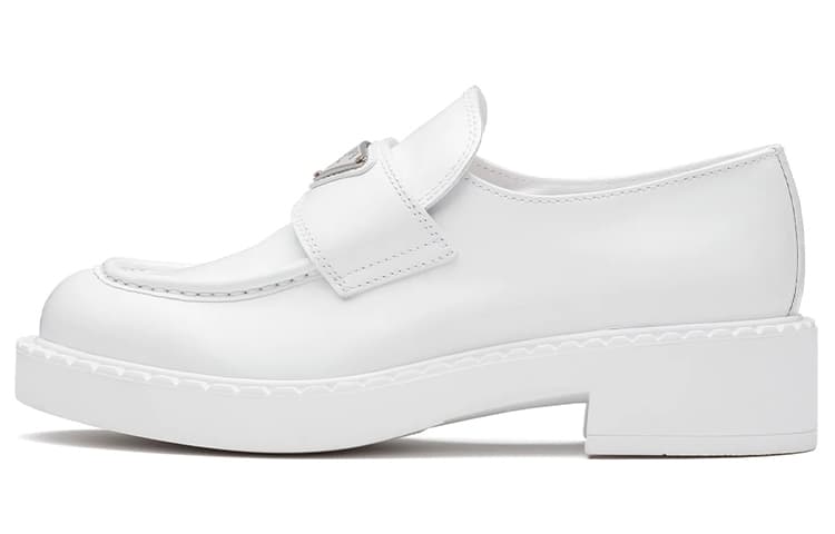 PRADA Loafers Women's White