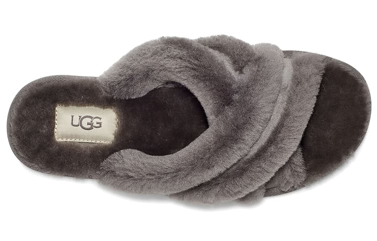 Тапочки UGG Scuffita Темно-серые женские