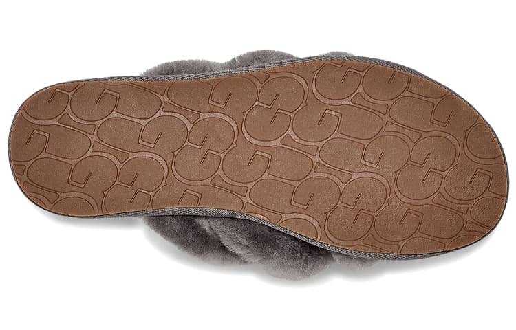 Тапочки UGG Scuffita Темно-серые женские
