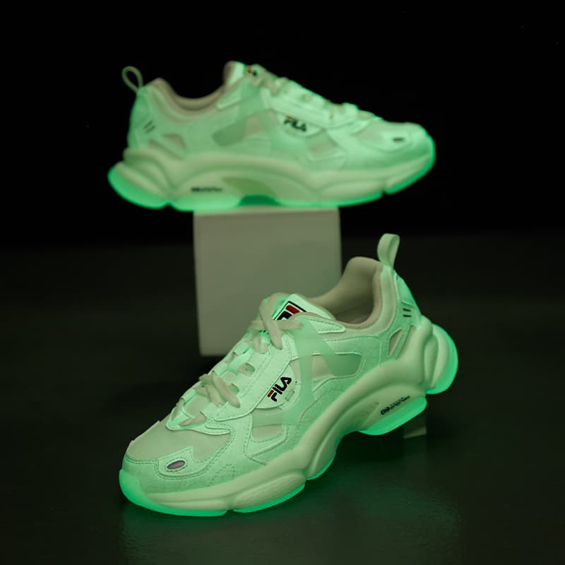 Кроссовки FILA FUSION Rjv Dx, 'Бело-зеленые', женские