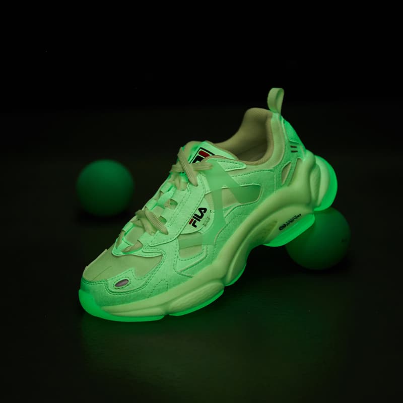 Кроссовки FILA FUSION Rjv Dx, 'Бело-зеленые', женские