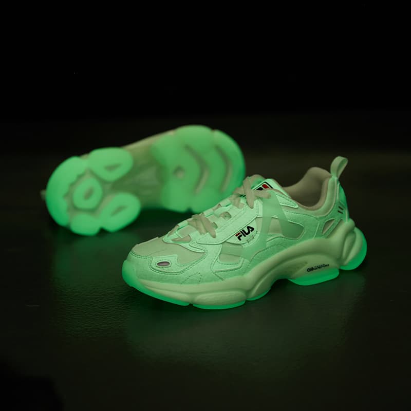 Кроссовки FILA FUSION Rjv Dx, 'Бело-зеленые', женские