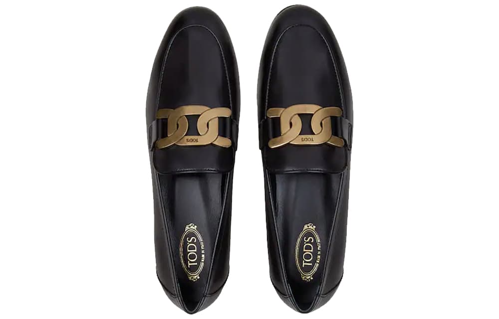 TOD'S Kate Женские лоферы с металлическим логотипом