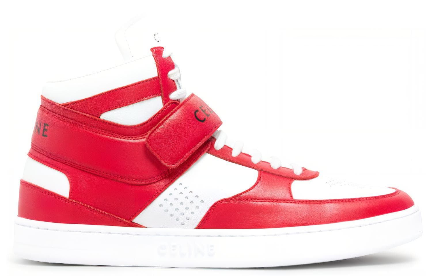 CELINE CT 03 Высокие стильные туфли для скейтбординга мужские красные