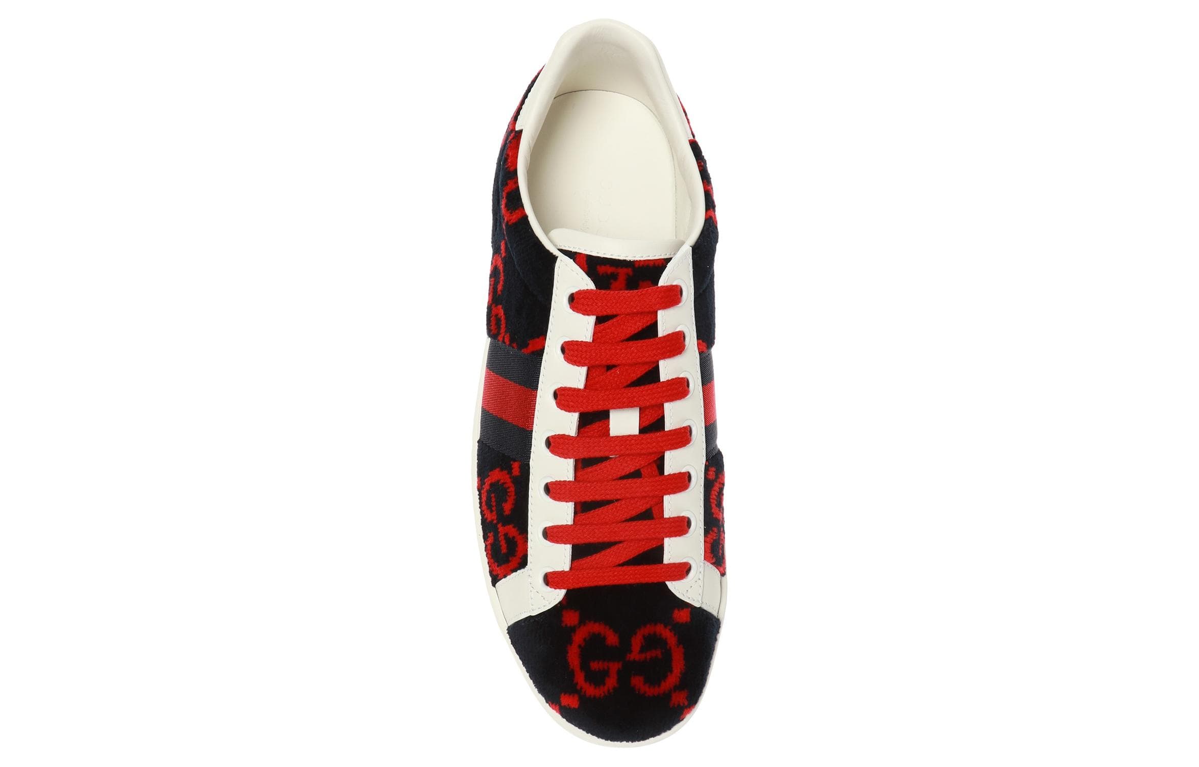 Женская махровая ткань GUCCI Ace Gg 'Blue Red'