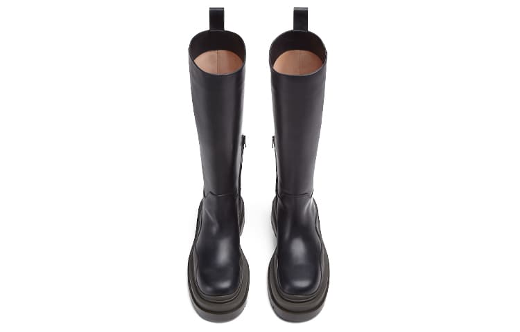 Ботинки Bottega Veneta Tire, черные женские