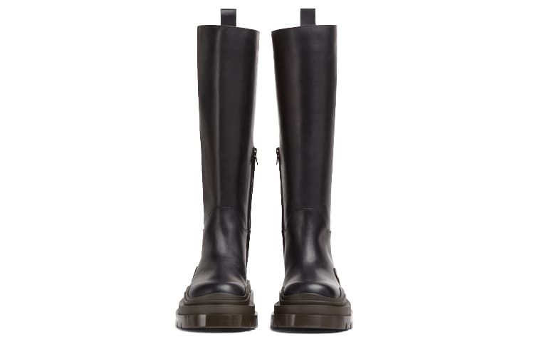 Ботинки Bottega Veneta Tire, черные женские