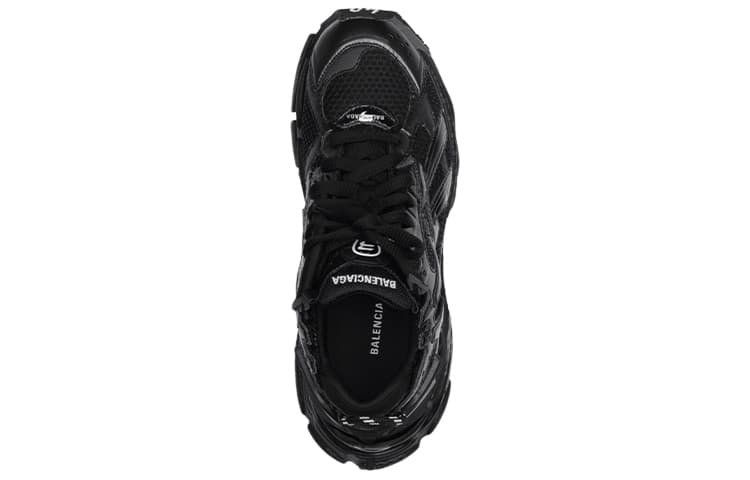 Женские кроссовки Balenciaga Runner, черная сетка и нейлон