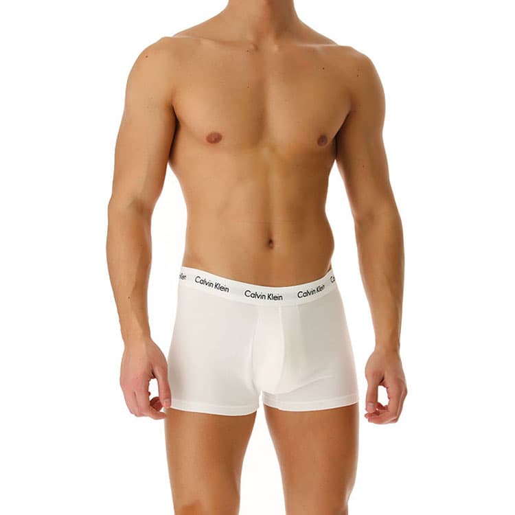 Комплект эластичных плавок с низкой посадкой Calvin Klein