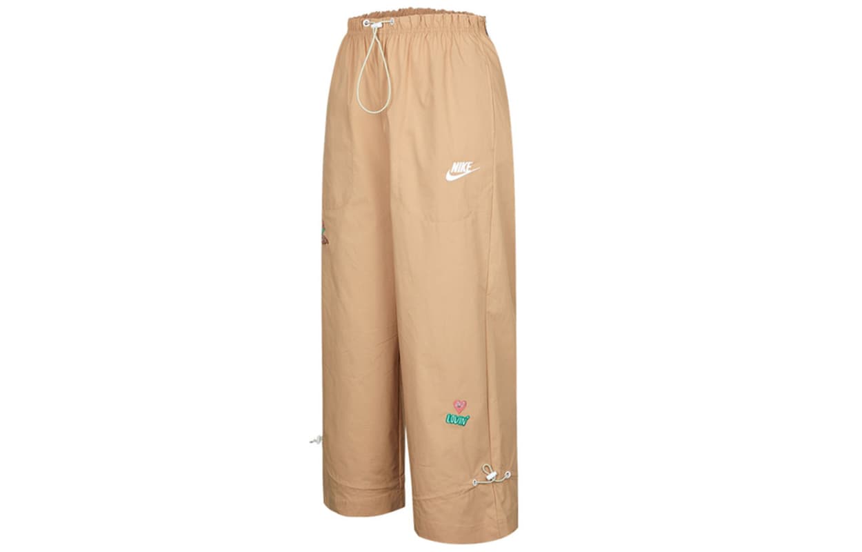 Nike Sportswear Women'ss Wide-Leg Woven Pants Brown