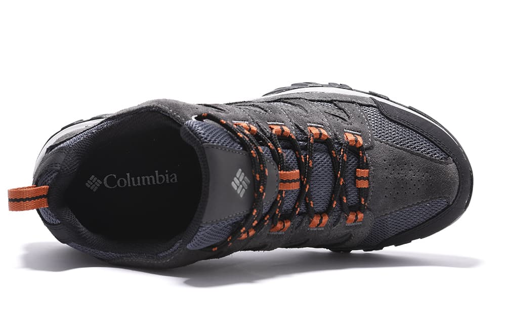Columbia, амортизирующие, противоскользящие, устойчивые к истиранию, водонепроницаемые низкие походные туфли, мужские темно-серые
