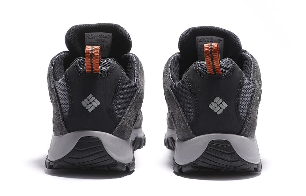 Columbia, амортизирующие, противоскользящие, устойчивые к истиранию, водонепроницаемые низкие походные туфли, мужские темно-серые