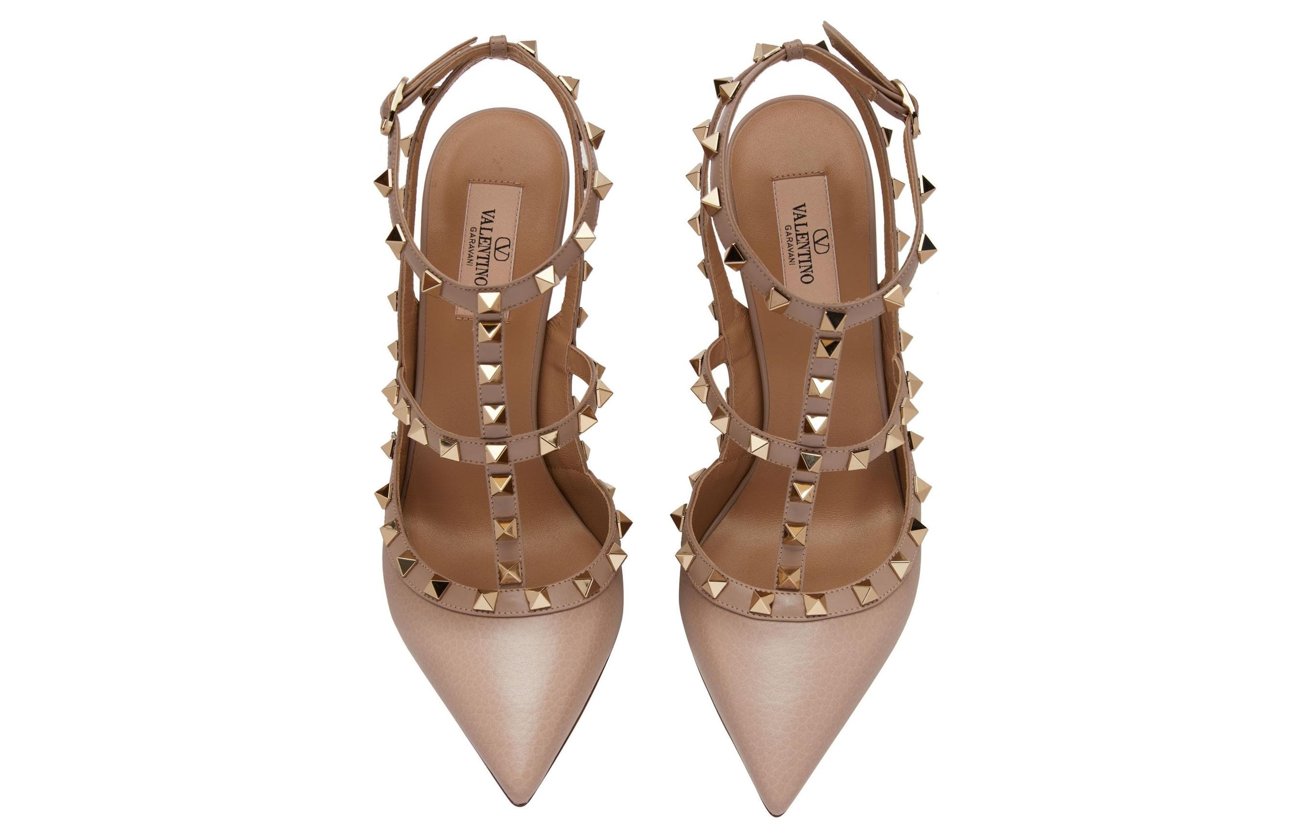 Туфли Valentino Garavani Rockstud с ремешком на щиколотке