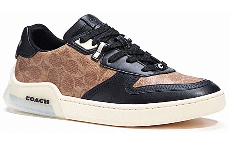 COACH CitySole низкие стильные кроссовки для скейтбординга мужские коричневые черные